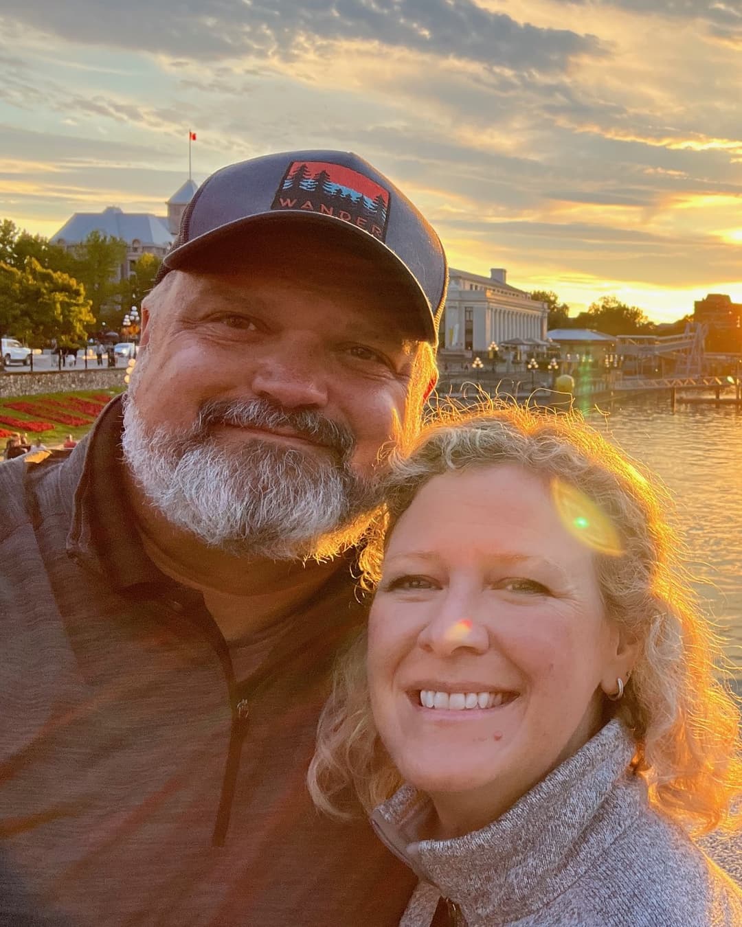 Bryan Smith, owner of Crafted Labs, with his wife